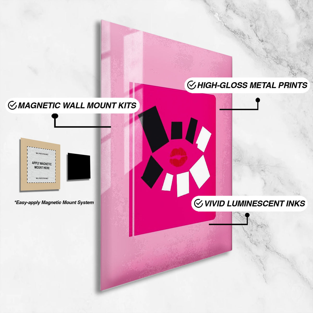 Flex Designs Metal Poster Mean Girls Minimalist 16 x 24" Home Goods - Movie 2004 Movie Metal Poster