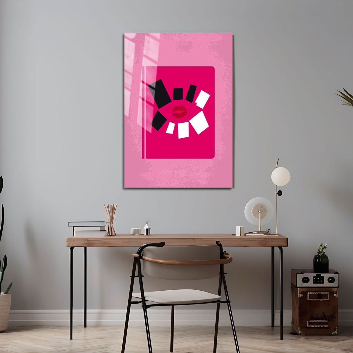 Flex Designs Metal Poster Mean Girls Minimalist 5 x 7" Home Goods - Movie 2004 Movie Metal Poster
