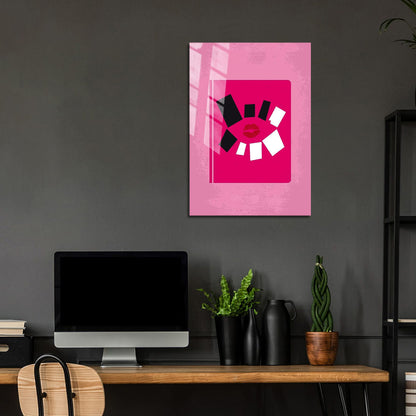 Flex Designs Metal Poster Mean Girls Minimalist 24 x 36" Home Goods - Movie 2004 Movie Metal Poster