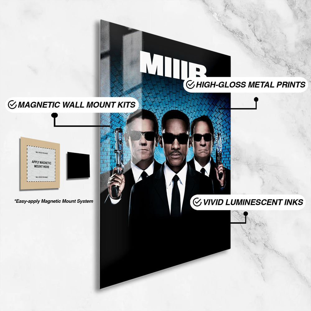 Flex Designs Metal Poster Men in Black 3 16 x 24" Home Goods - Movie 2012 Movie Metal Poster