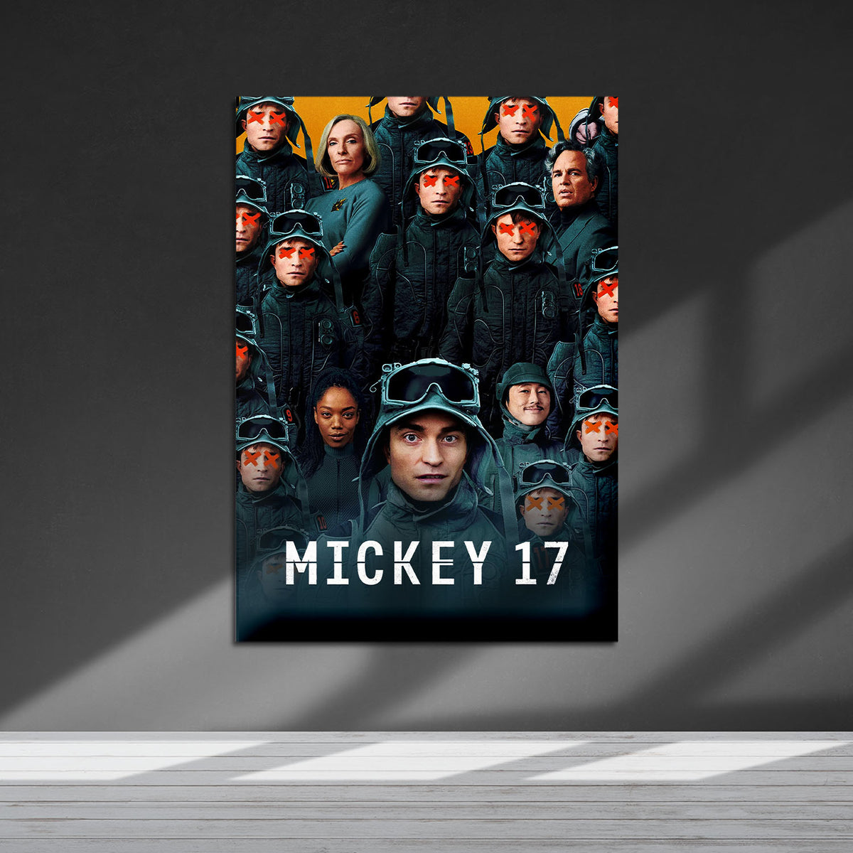 Flex Designs Metal Poster Mickey 17 5 x 7" Home Goods - Movie 2025 Movie Metal Poster