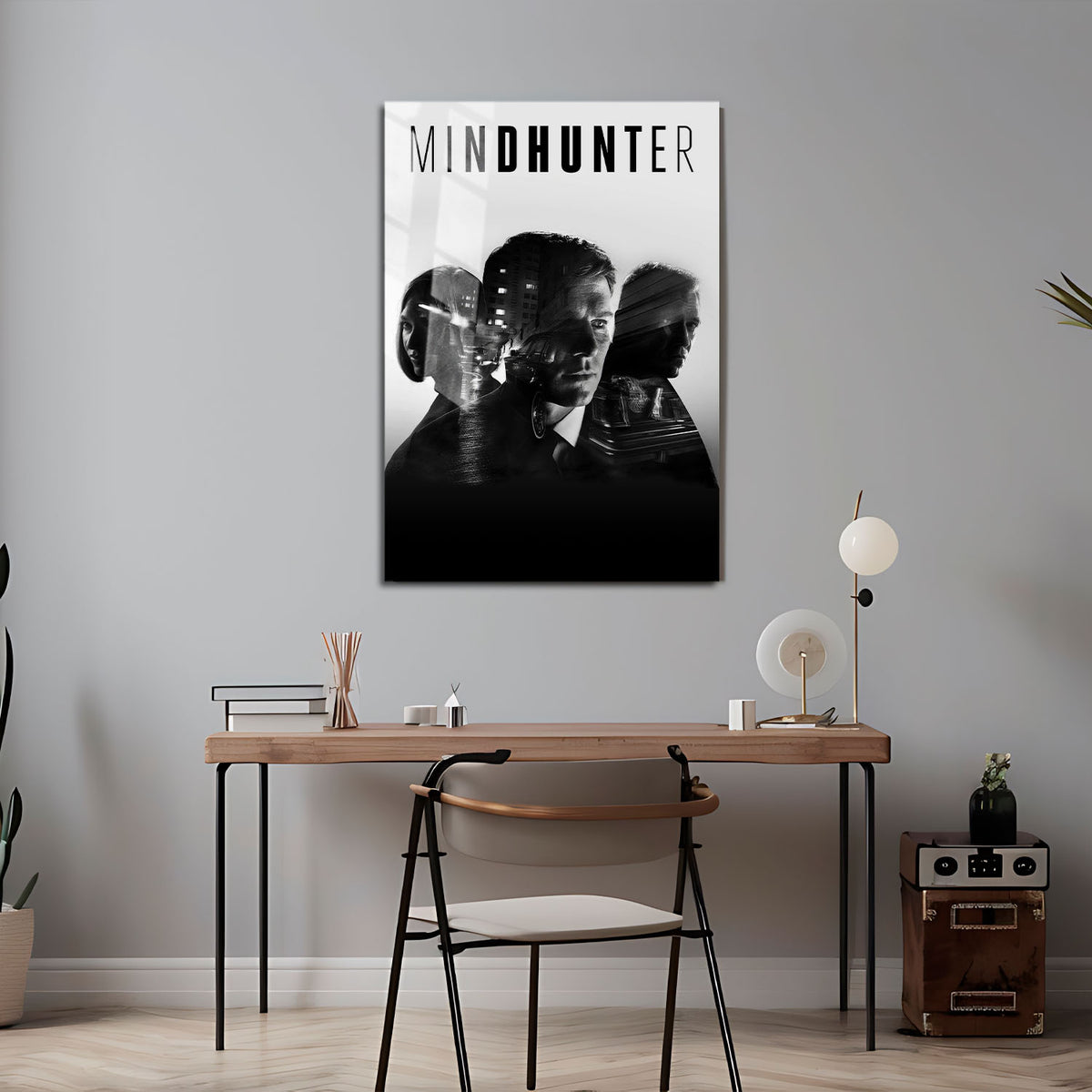 Flex Designs Metal Poster MINDHUNTER 5 x 7" Home Goods - TV Show 2017 TV Show Metal Poster