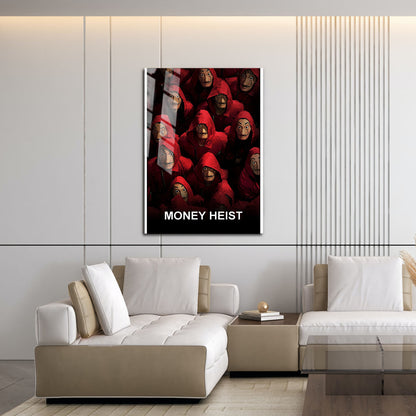 Flex Designs Metal Poster Money Heist 16 x 24" Home Goods - TV Show 2017 TV Show Metal Poster