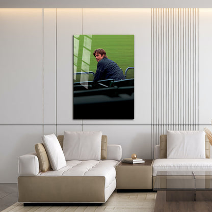 Flex Designs Metal Poster Moneyball Textless 16 x 24" Home Goods - Movie 2011 Movie Metal Poster