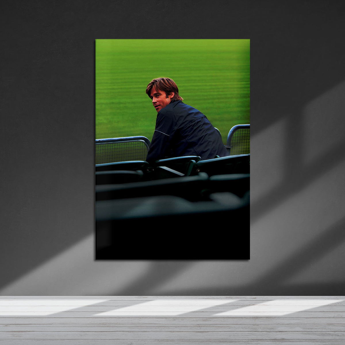 Flex Designs Metal Poster Moneyball Textless 5 x 7" Home Goods - Movie 2011 Movie Metal Poster