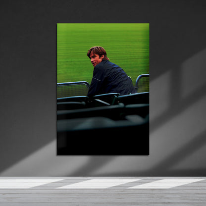 Flex Designs Metal Poster Moneyball Textless 5 x 7" Home Goods - Movie 2011 Movie Metal Poster
