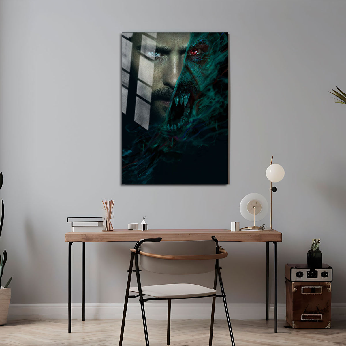 Flex Designs Metal Poster Morbius Textless 5 x 7" Home Goods - Movie 2022 Movie Metal Poster