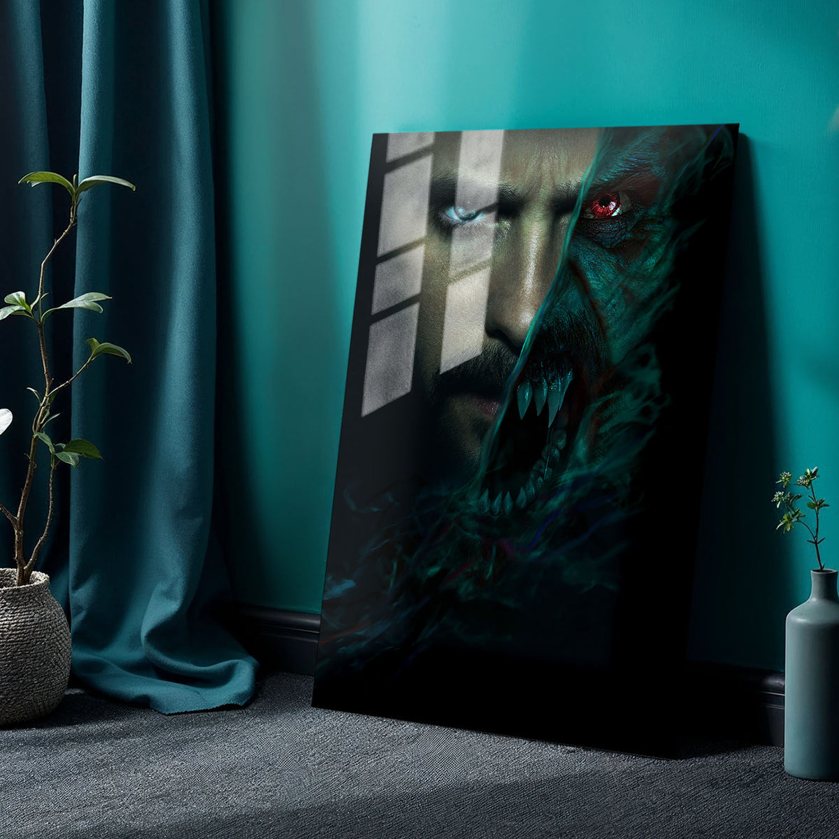 Flex Designs Metal Poster Morbius Textless 24 x 36" Home Goods - Movie 2022 Movie Metal Poster