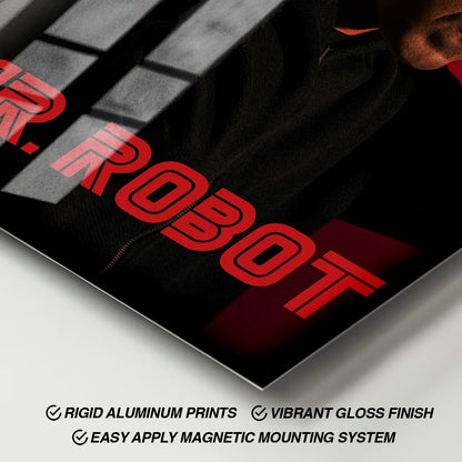 Flex Designs Metal Poster Mr Robot 11 x 17" Home Goods - TV Show 2015 TV Show Metal Poster
