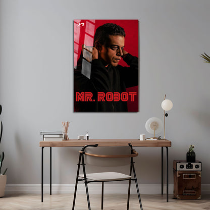 Flex Designs Metal Poster Mr Robot 5 x 7" Home Goods - TV Show 2015 TV Show Metal Poster