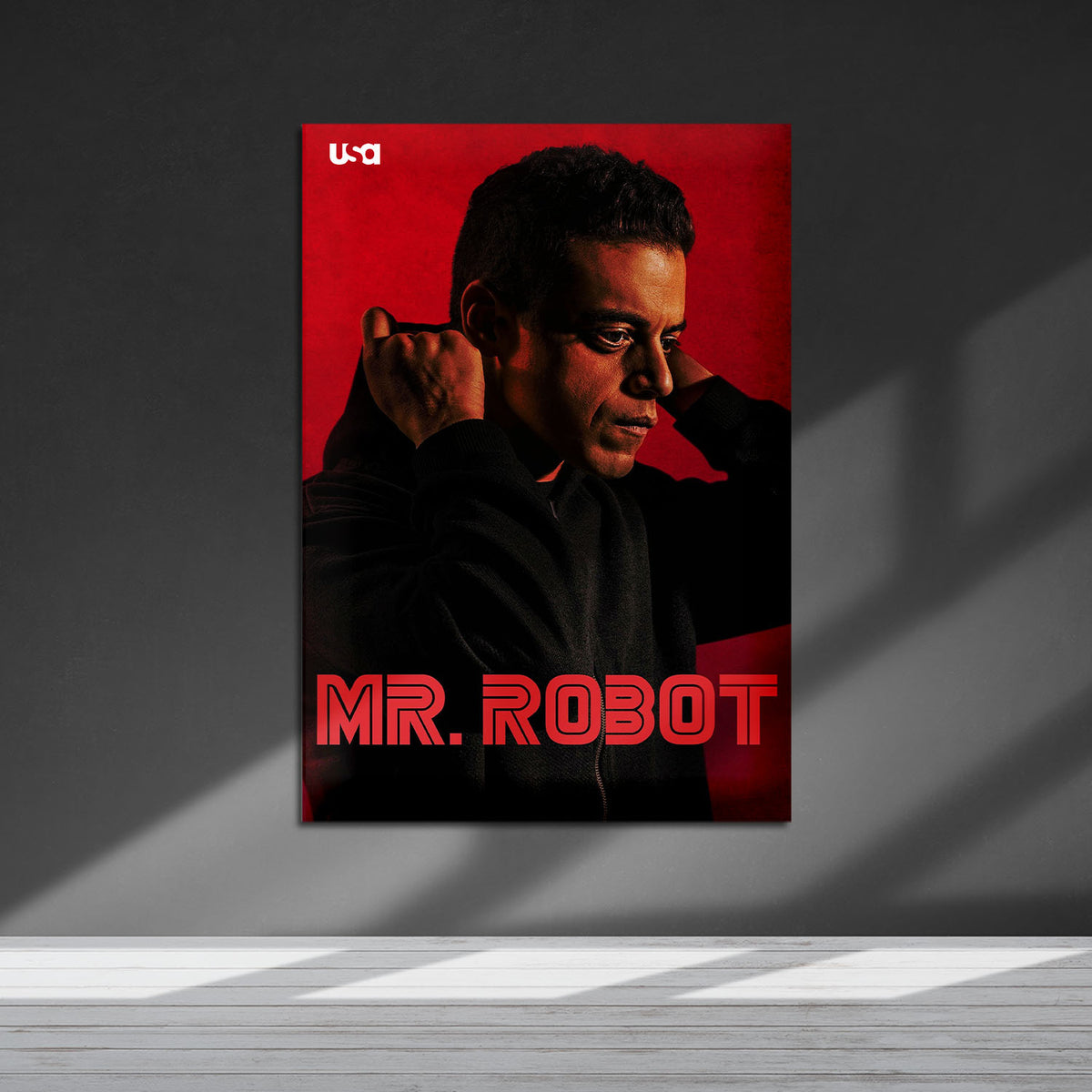 Flex Designs Metal Poster Mr Robot 5 x 7" Home Goods - TV Show 2015 TV Show Metal Poster