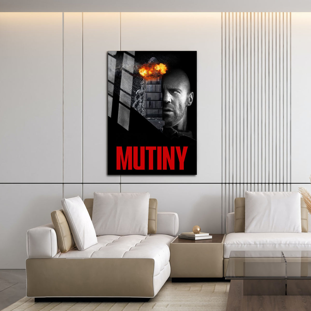 Flex Designs Metal Poster Mutiny Cinematic 16 x 24" Home Goods - Movie 2026 Movie Metal Poster