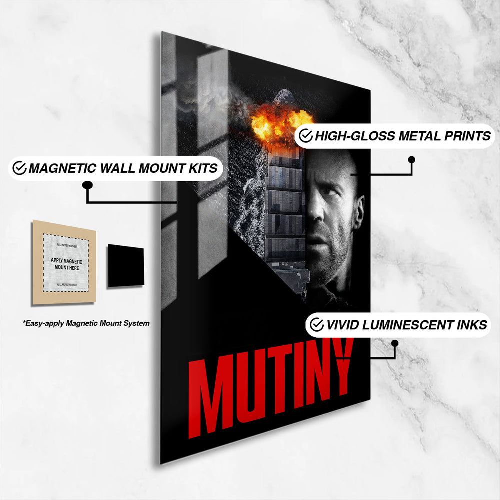 Flex Designs Metal Poster Mutiny Cinematic 16 x 24" Home Goods - Movie 2026 Movie Metal Poster