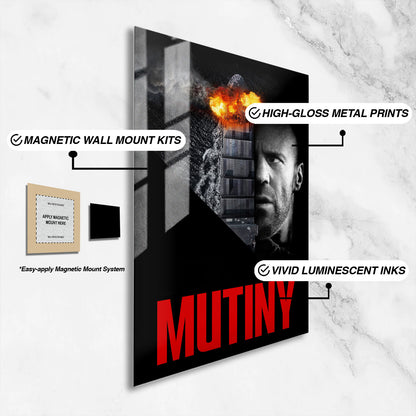 Flex Designs Metal Poster Mutiny Cinematic 16 x 24" Home Goods - Movie 2026 Movie Metal Poster