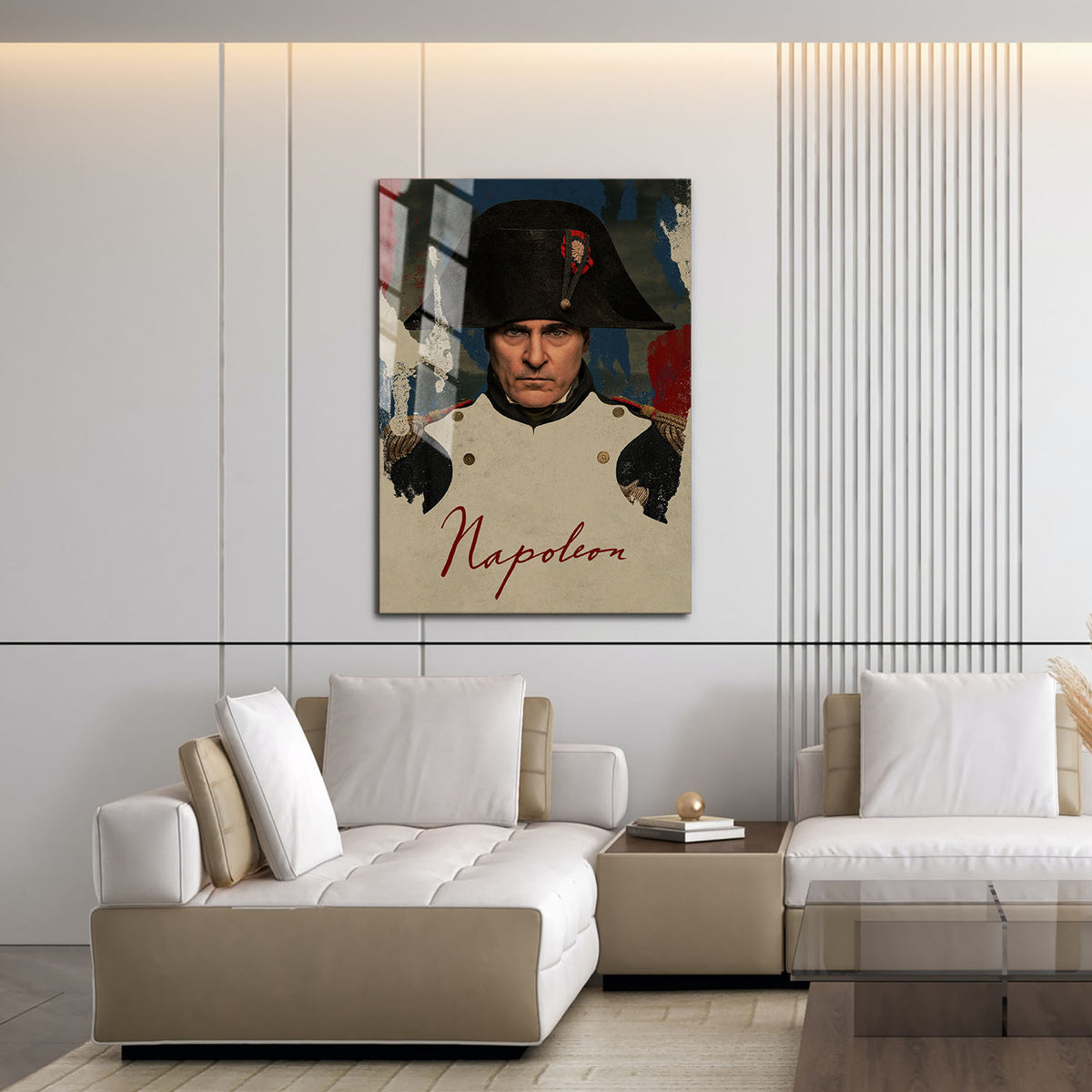 Flex Designs Metal Poster Napoleon 16 x 24" Home Goods - Movie 2023 Movie Metal Poster