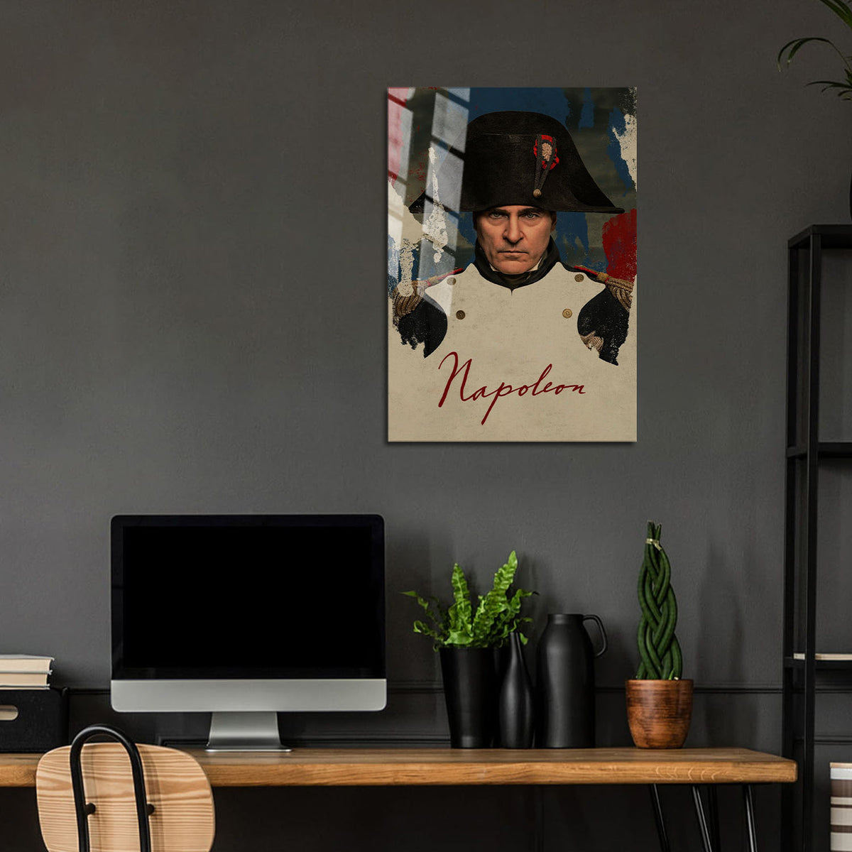 Flex Designs Metal Poster Napoleon 24 x 36" Home Goods - Movie 2023 Movie Metal Poster