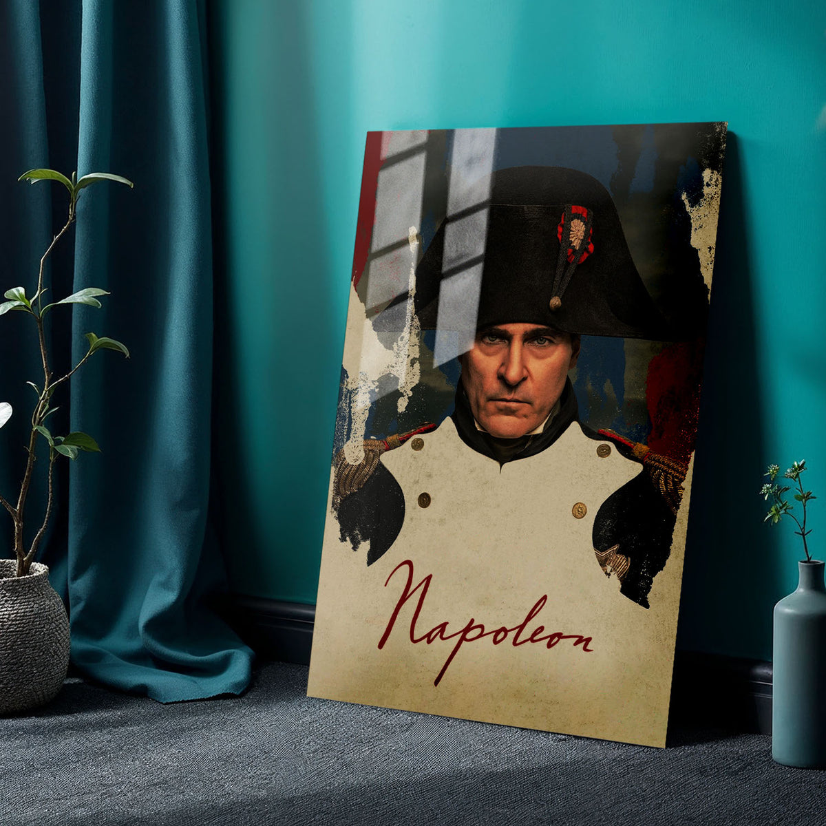 Flex Designs Metal Poster Napoleon 24 x 36" Home Goods - Movie 2023 Movie Metal Poster