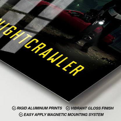 Flex Designs Metal Poster Nightcrawler 11 x 17" Home Goods - Movie 2014 Movie Metal Poster