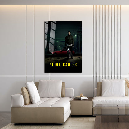 Flex Designs Metal Poster Nightcrawler 16 x 24" Home Goods - Movie 2014 Movie Metal Poster