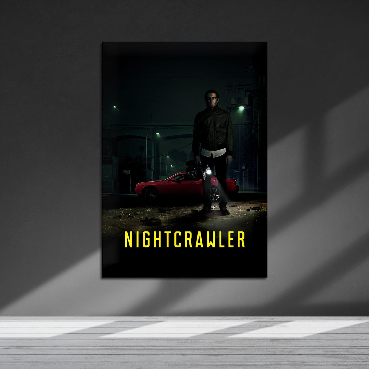 Flex Designs Metal Poster Nightcrawler 5 x 7" Home Goods - Movie 2014 Movie Metal Poster
