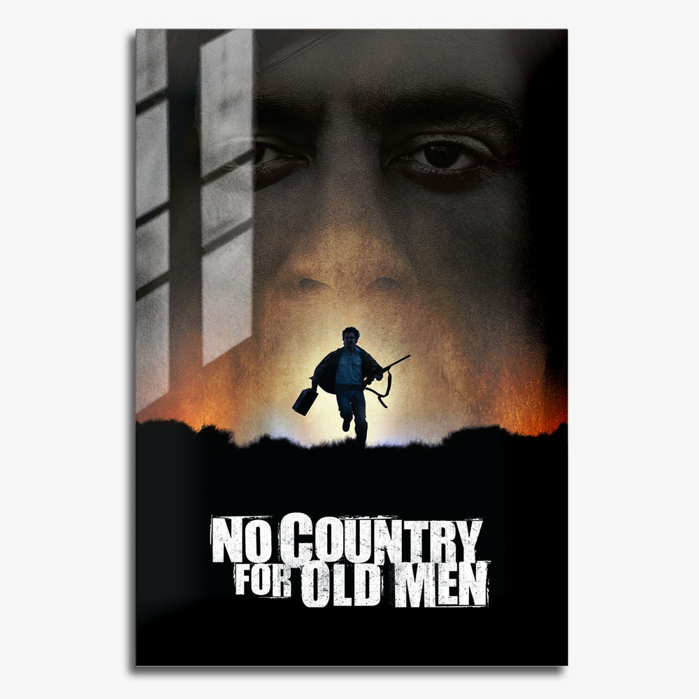 Flex Designs Metal Poster No Country for Old Men 11 x 17" Home Goods - Movie 2007 Movie Metal Poster