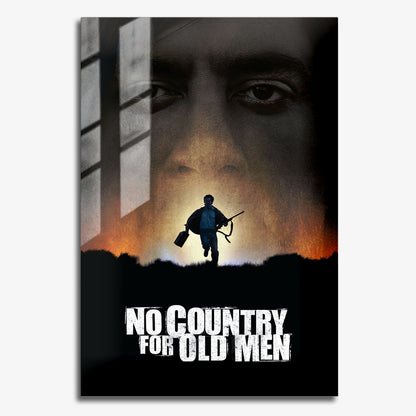 Flex Designs Metal Poster No Country for Old Men 11 x 17" Home Goods - Movie 2007 Movie Metal Poster