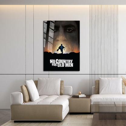 Flex Designs Metal Poster No Country for Old Men 16 x 24" Home Goods - Movie 2007 Movie Metal Poster