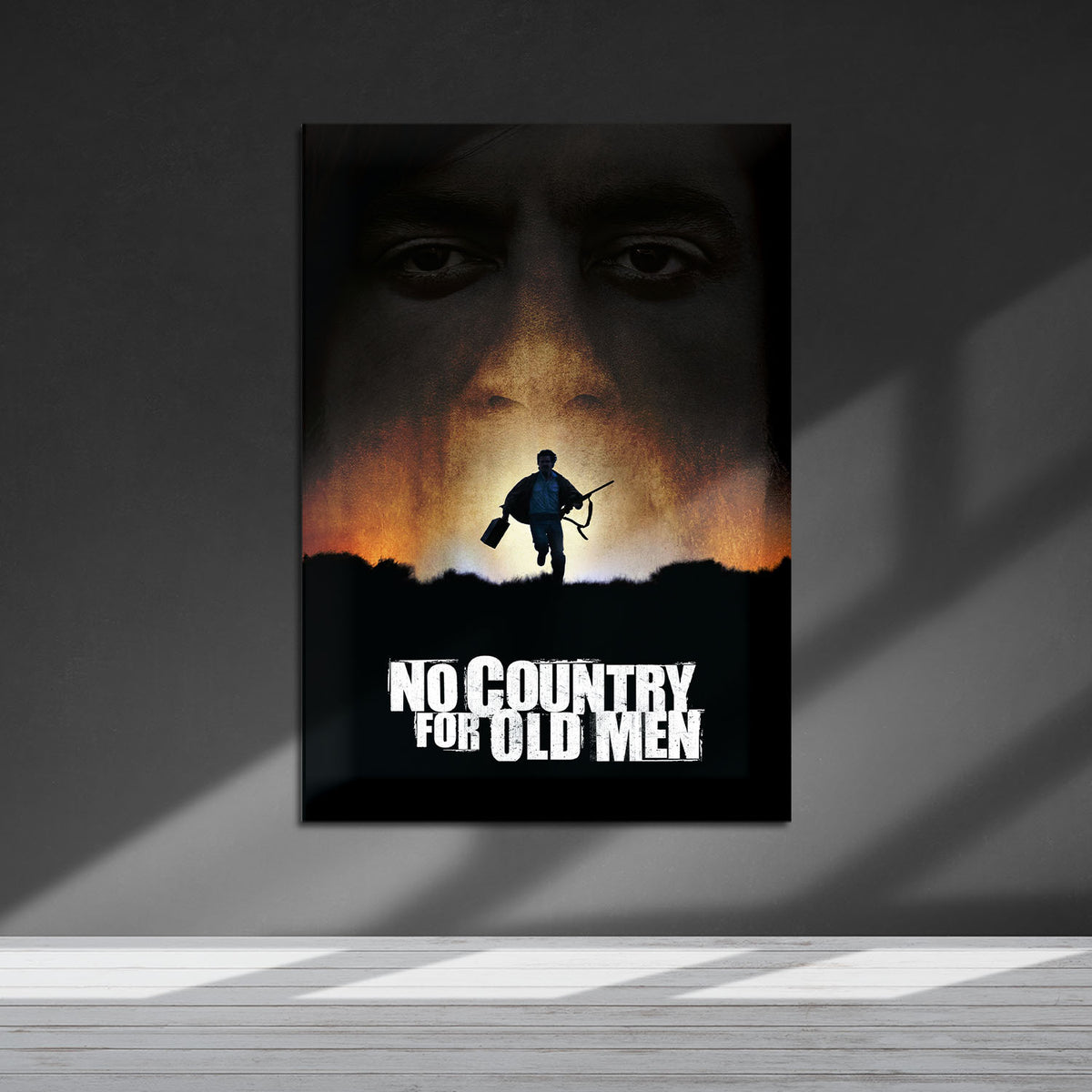 Flex Designs Metal Poster No Country for Old Men 5 x 7" Home Goods - Movie 2007 Movie Metal Poster