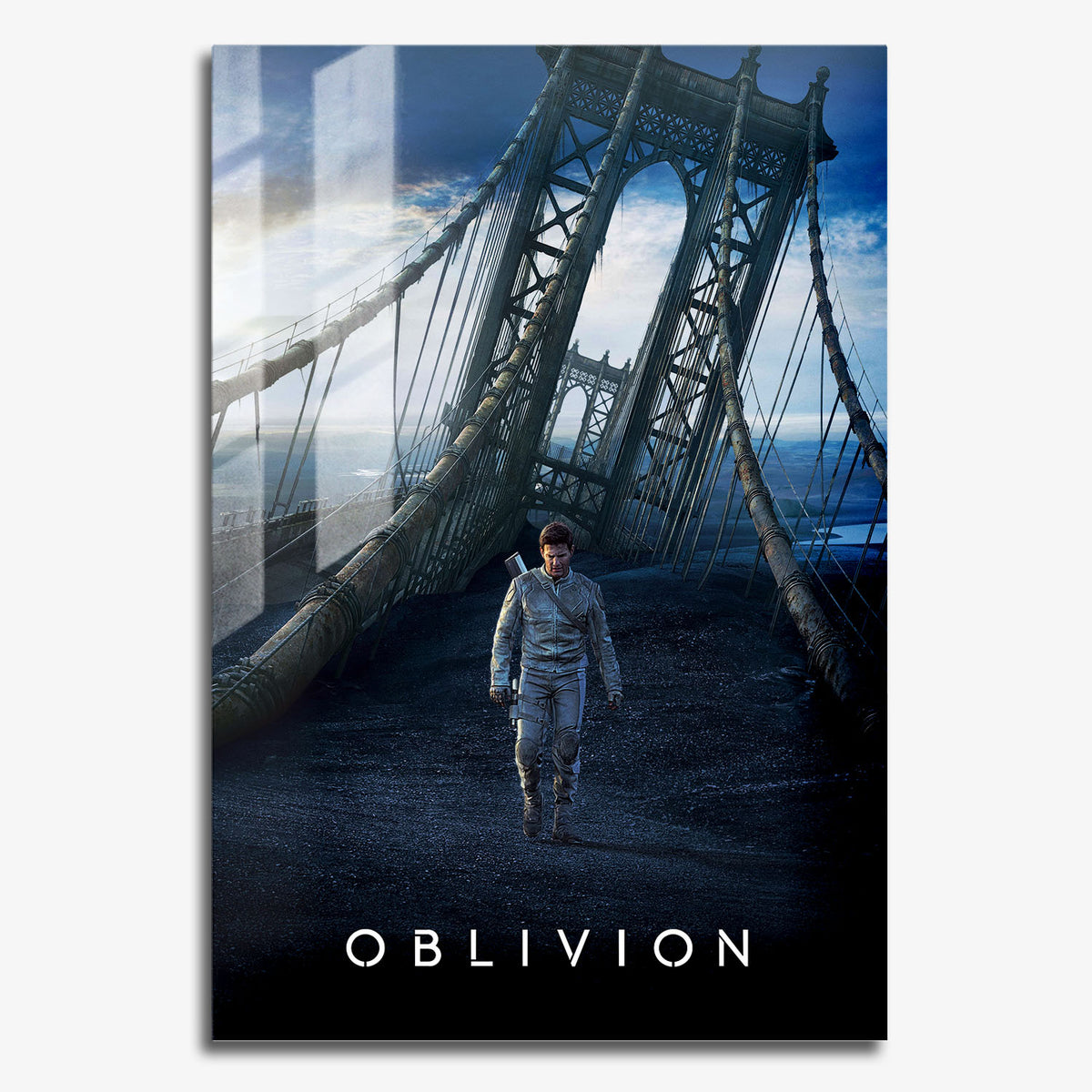 Flex Designs Metal Poster Oblivion 11 x 17" Home Goods - Movie 2013 Movie Metal Poster