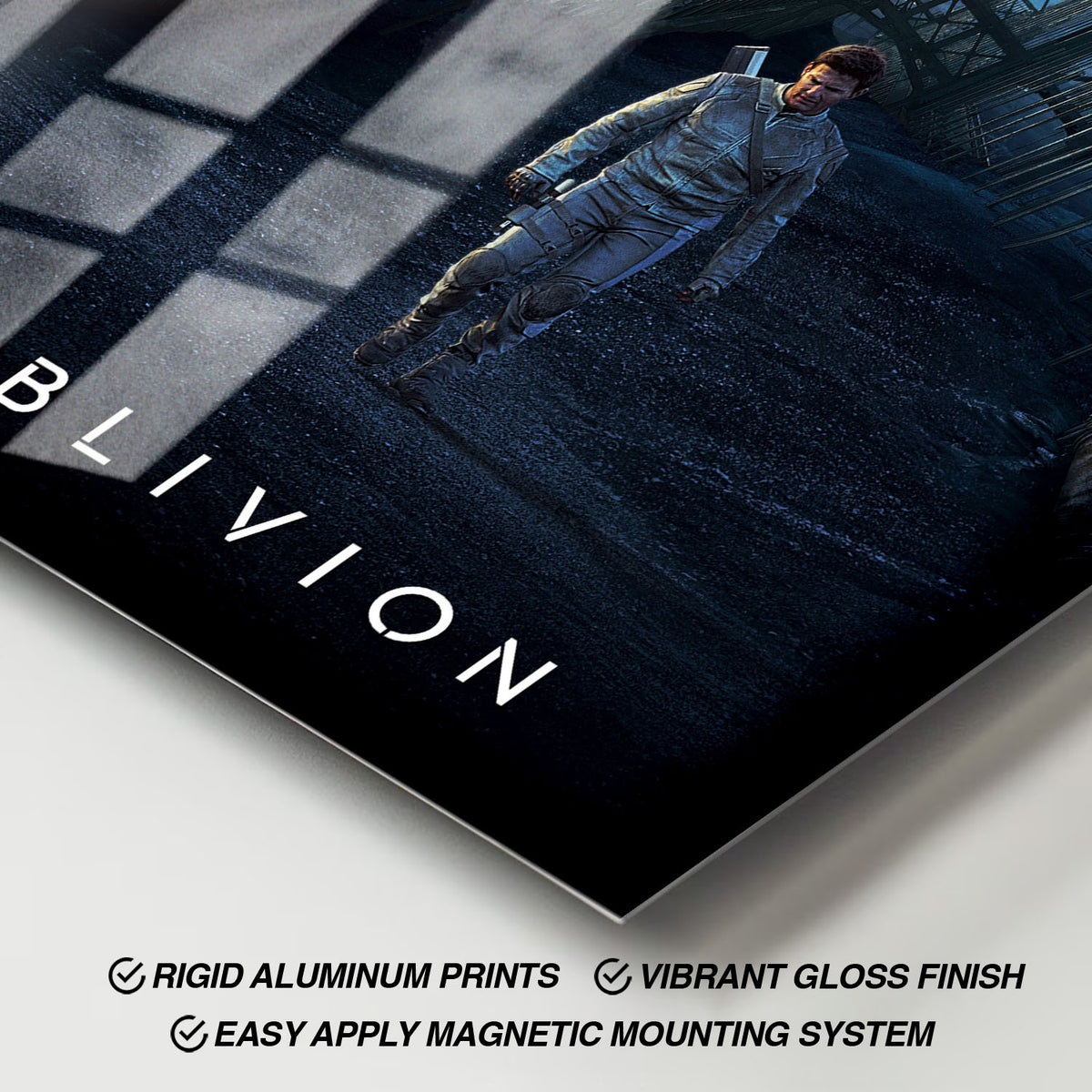 Flex Designs Metal Poster Oblivion 11 x 17" Home Goods - Movie 2013 Movie Metal Poster