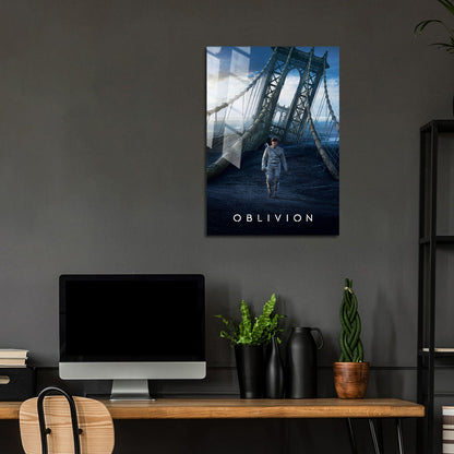 Flex Designs Metal Poster Oblivion 24 x 36" Home Goods - Movie 2013 Movie Metal Poster