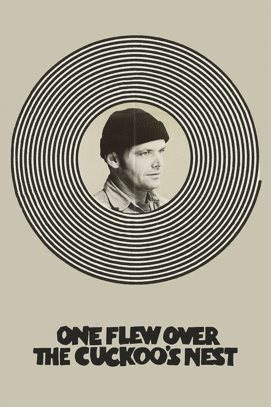 Flex Designs Metal Poster One Flew Over the Cuckoos Nest 11 x 17" Home Goods - Movie 1975 Movie Metal Poster