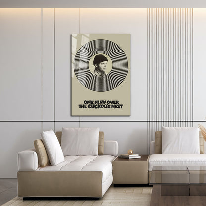 Flex Designs Metal Poster One Flew Over the Cuckoos Nest 16 x 24" Home Goods - Movie 1975 Movie Metal Poster