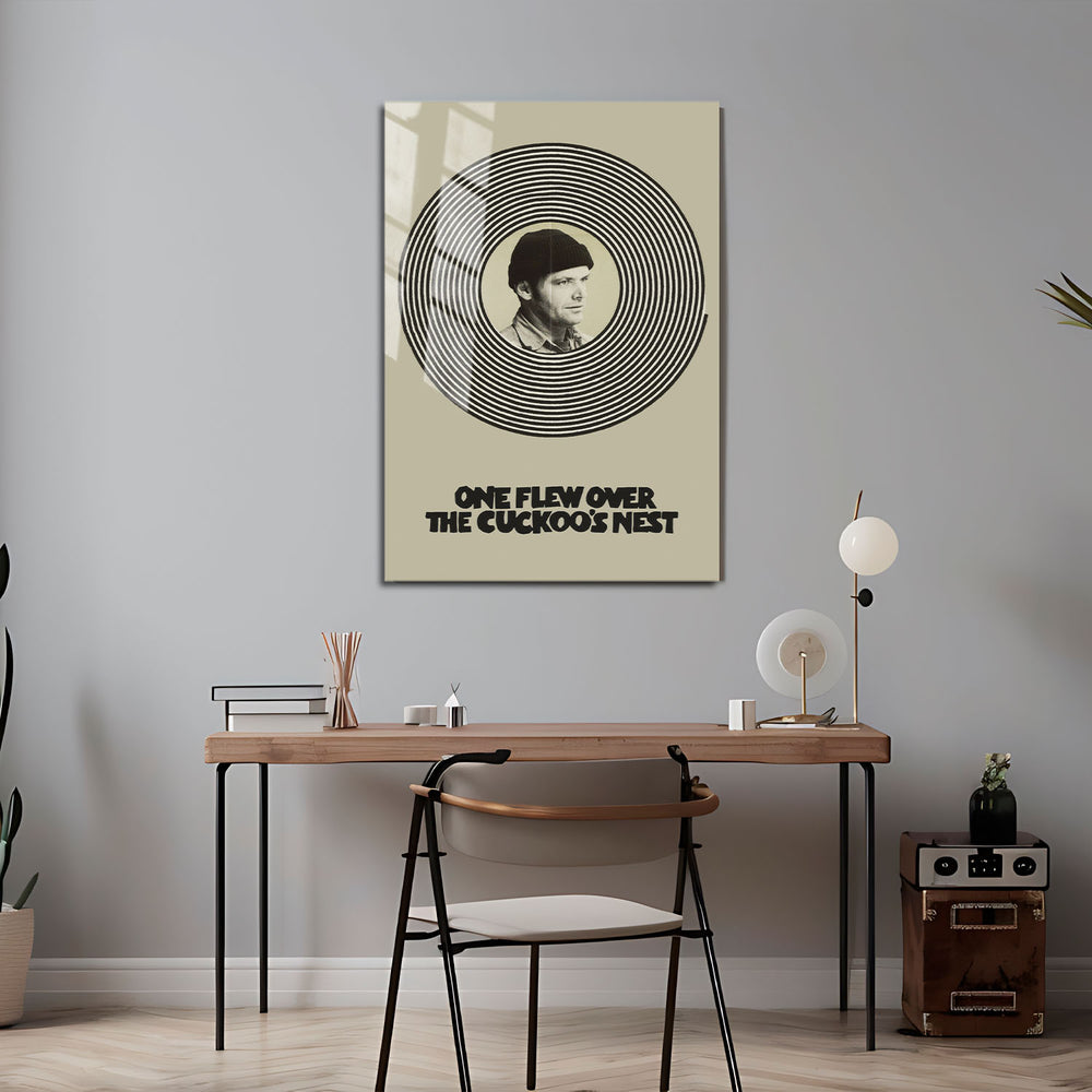 Flex Designs Metal Poster One Flew Over the Cuckoos Nest 5 x 7" Home Goods - Movie 1975 Movie Metal Poster