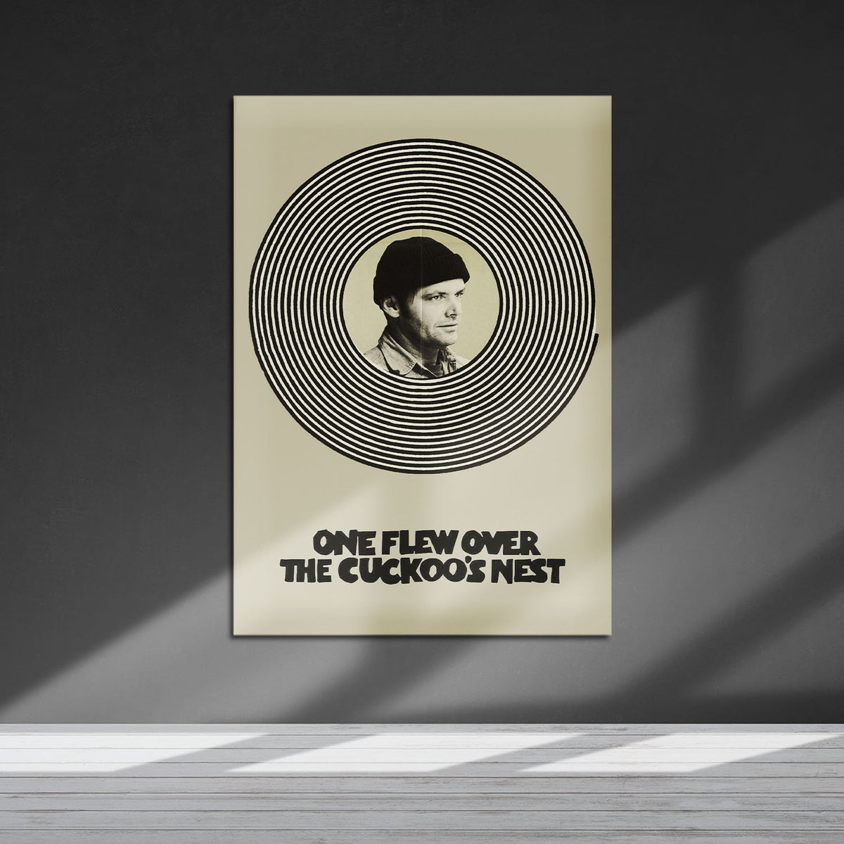 Flex Designs Metal Poster One Flew Over the Cuckoos Nest 5 x 7" Home Goods - Movie 1975 Movie Metal Poster
