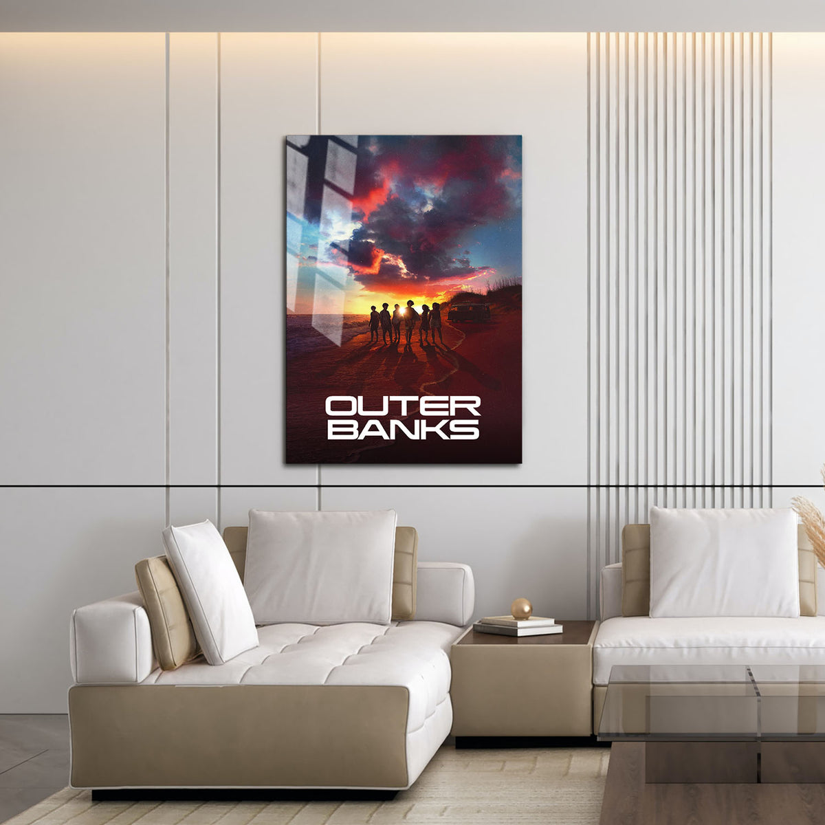 Flex Designs Metal Poster Outer Banks 16 x 24" Home Goods - TV Show 2020 TV Show Metal Poster