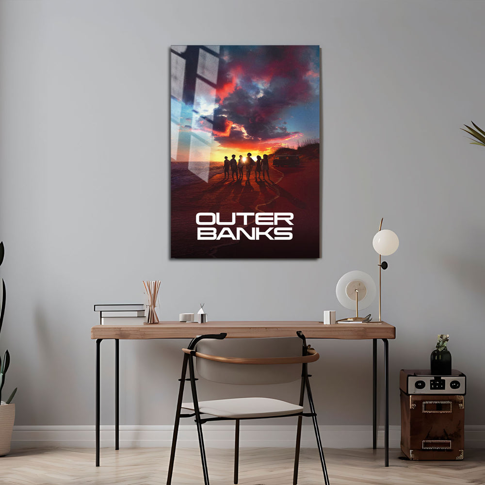 Flex Designs Metal Poster Outer Banks 5 x 7" Home Goods - TV Show 2020 TV Show Metal Poster
