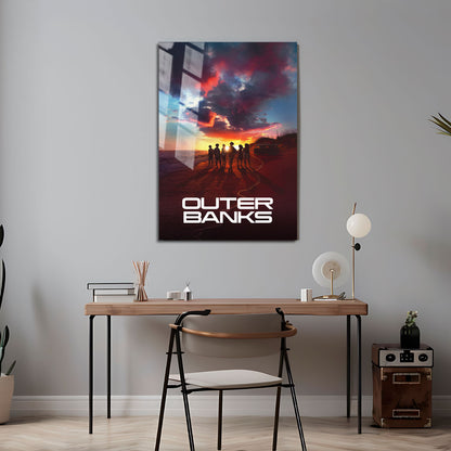 Flex Designs Metal Poster Outer Banks 5 x 7" Home Goods - TV Show 2020 TV Show Metal Poster