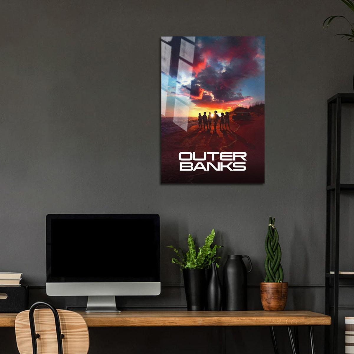 Flex Designs Metal Poster Outer Banks 24 x 36" Home Goods - TV Show 2020 TV Show Metal Poster