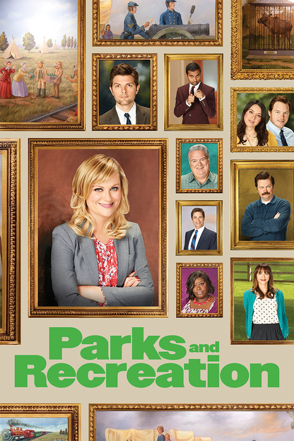 Flex Designs Metal Poster Parks and Recreation 11 x 17" Home Goods - TV Show 2009 TV Show Metal Poster
