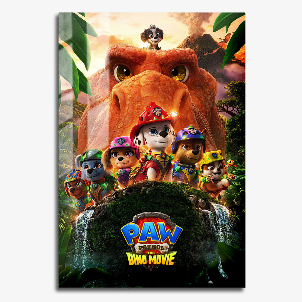 Flex Designs Metal Poster PAW Patrol The Dino Movie 11 x 17" Home Goods - Movie 2026 Movie Metal Poster