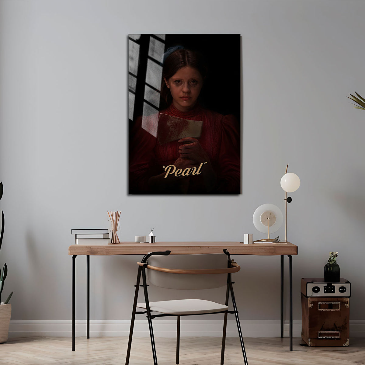 Flex Designs Metal Poster Pearl 5 x 7" Home Goods - Movie 2022 Movie Metal Poster