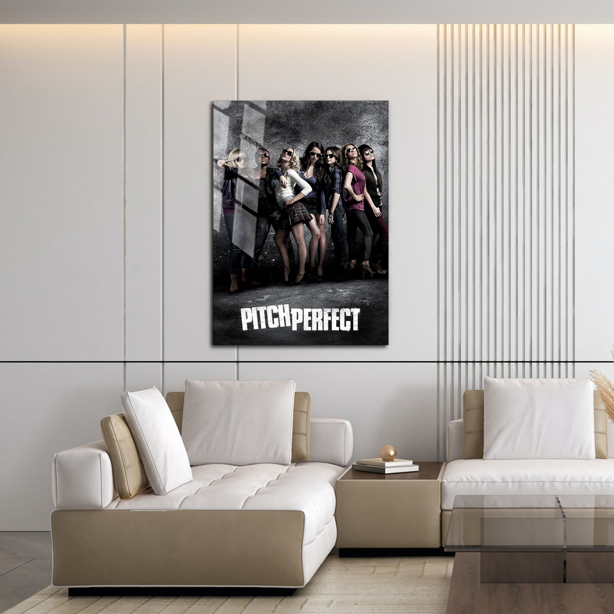 Flex Designs Metal Poster Pitch Perfect 16 x 24" Home Goods - Movie 2012 Movie Metal Poster