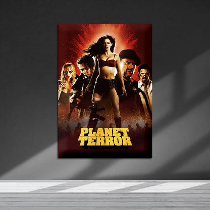 Flex Designs Metal Poster Planet Terror 5 x 7" Home Goods - Movie 2007 Movie Metal Poster