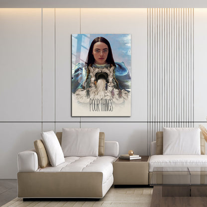 Flex Designs Metal Poster Poor Things 16 x 24" Home Goods - Movie 2023 Movie Metal Poster