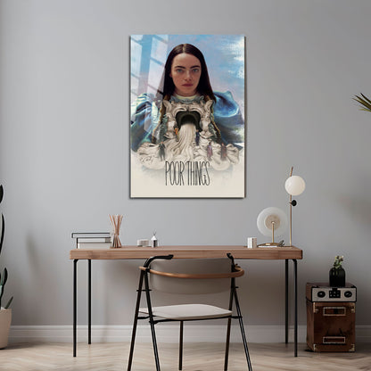 Flex Designs Metal Poster Poor Things 5 x 7" Home Goods - Movie 2023 Movie Metal Poster