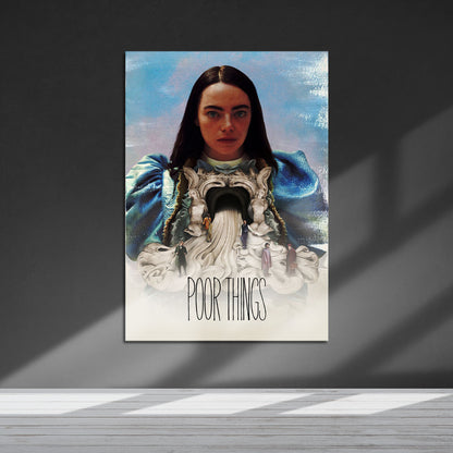 Flex Designs Metal Poster Poor Things 5 x 7" Home Goods - Movie 2023 Movie Metal Poster