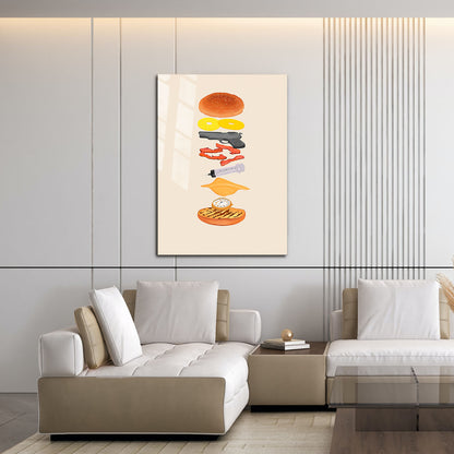 Flex Designs Metal Poster Pulp Fiction Deconstructed 16 x 24" Home Goods - Movie 1994 Movie Metal Poster