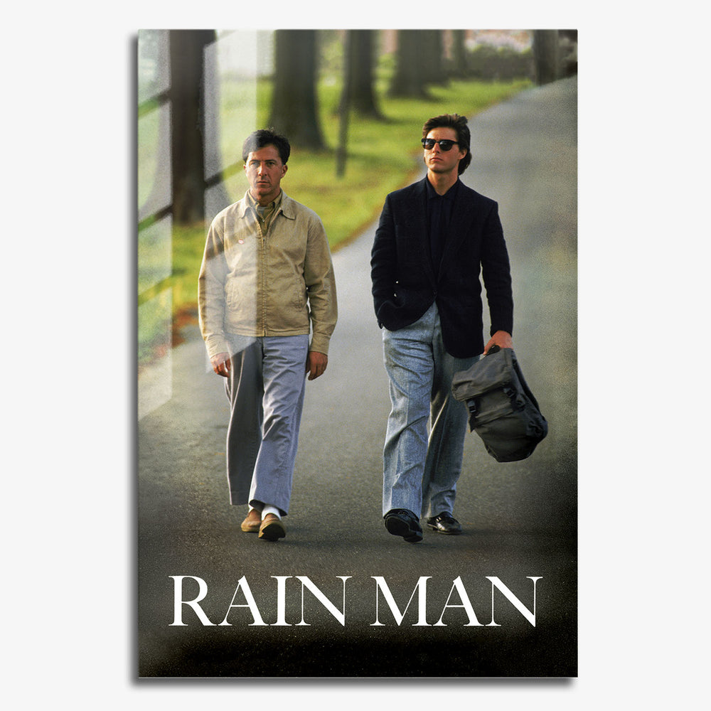 Flex Designs Metal Poster Rain Man 11 x 17" Home Goods - Movie 1988 Movie Metal Poster