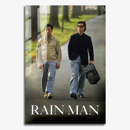 Flex Designs Metal Poster Rain Man 11 x 17" Home Goods - Movie 1988 Movie Metal Poster